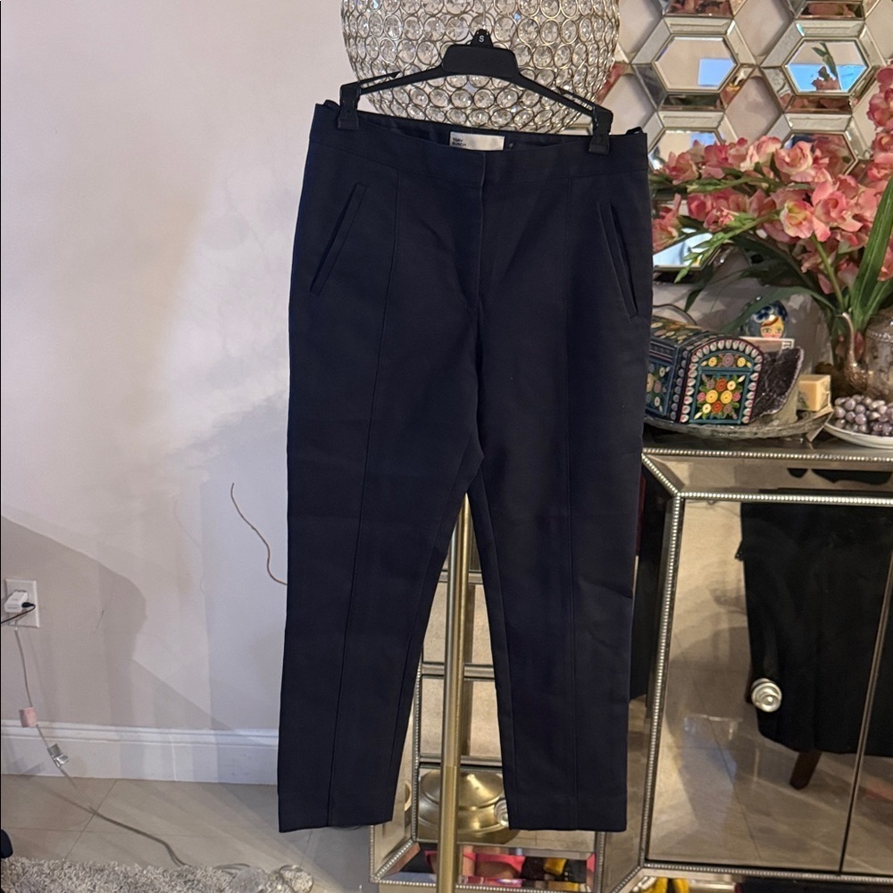 Tory Burch Dark Blue Dress Pants size 4
